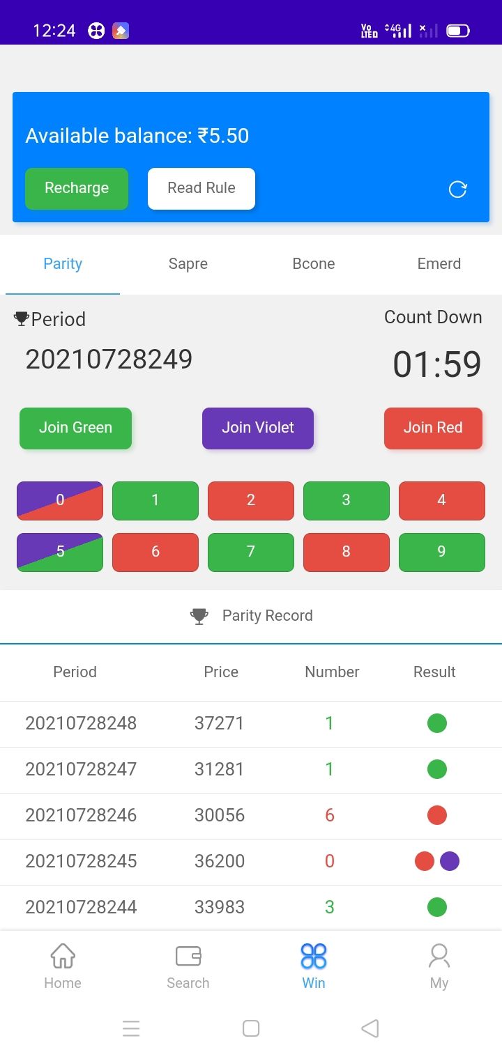 Analyzing Wingo Results